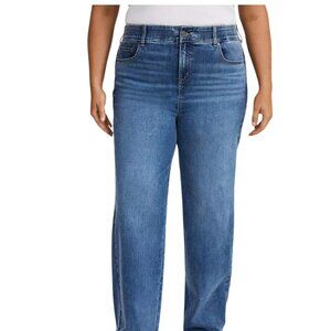 torrid Women's Helios Bombshell Stretch Wide Leg High-Rise Jeana Plus Sz 28